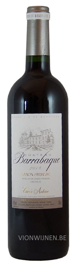 Château Barrabaque Cuvée Antoine 2019