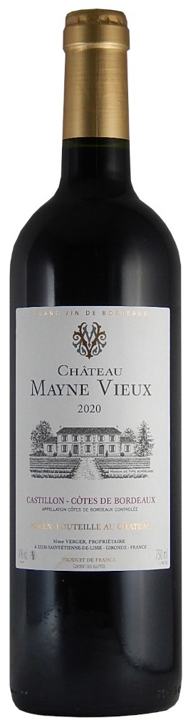 Château Mayne Vieux Castillon Côtes de Bordeaux 2020